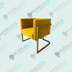 Sillón de Corte Tubular Cuadrado
